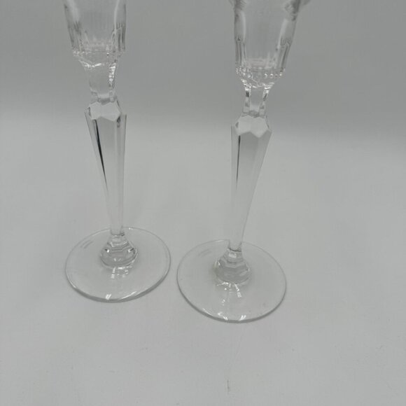 Waterford Marquis Hanover Gold Candlesticks set of two elegant luxury - Picture 5 of 9